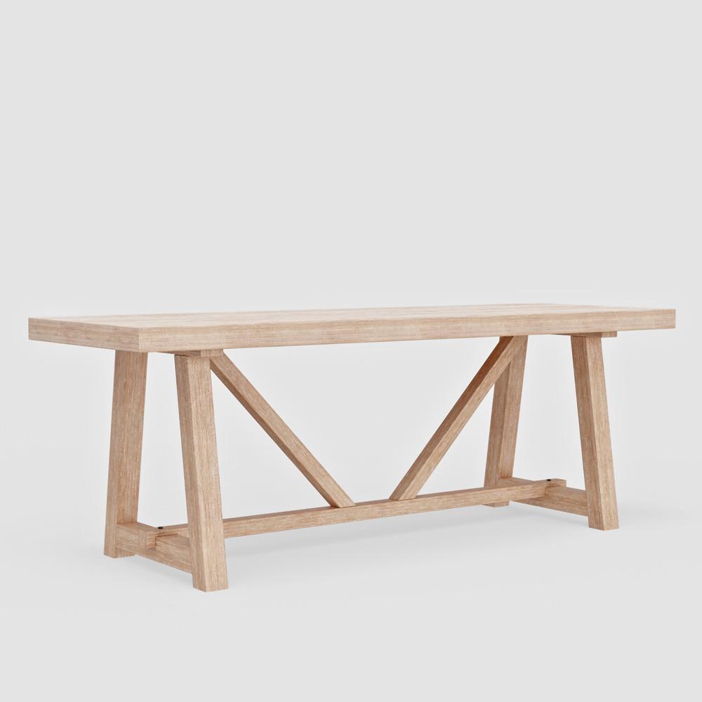 Alpine Furniture - Raquel  Rectangular Dining Table - 3269-01 veiw 1