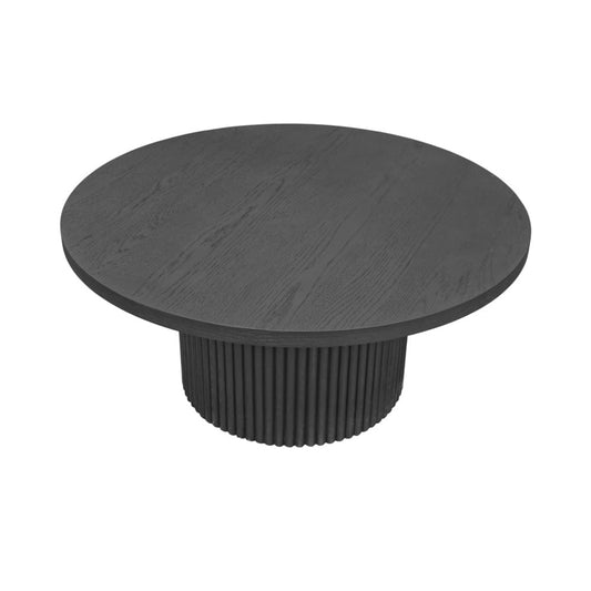 Alpine Furniture - Reba Round Cocktail Table, Black - 5868BLK-61 view 2