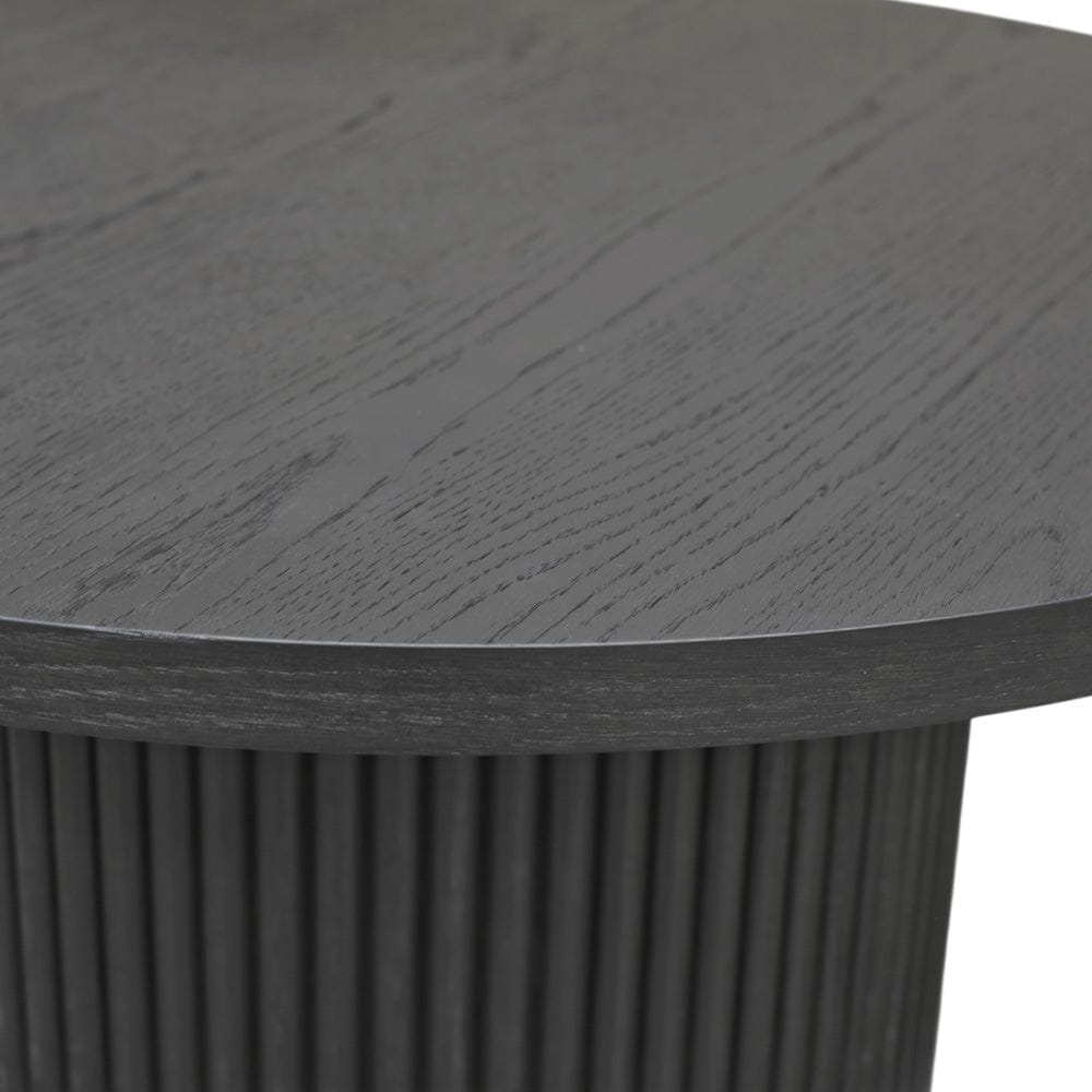 Alpine Furniture - Reba Round Cocktail Table, Black - 5868BLK-61 view 4