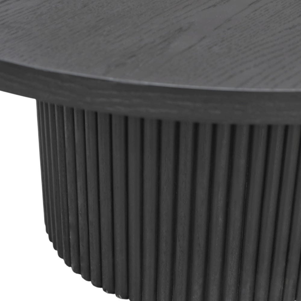 Alpine Furniture - Reba Round Cocktail Table, Black - 5868BLK-61 view 5