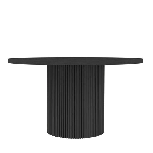 Alpine Furniture - Reba Round Dining Table, Black - 5868BLK-25 view 1