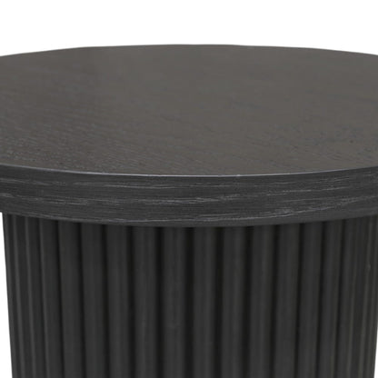Alpine Furniture - Reba Round End Table, Black - 5868BLK-62 view 5