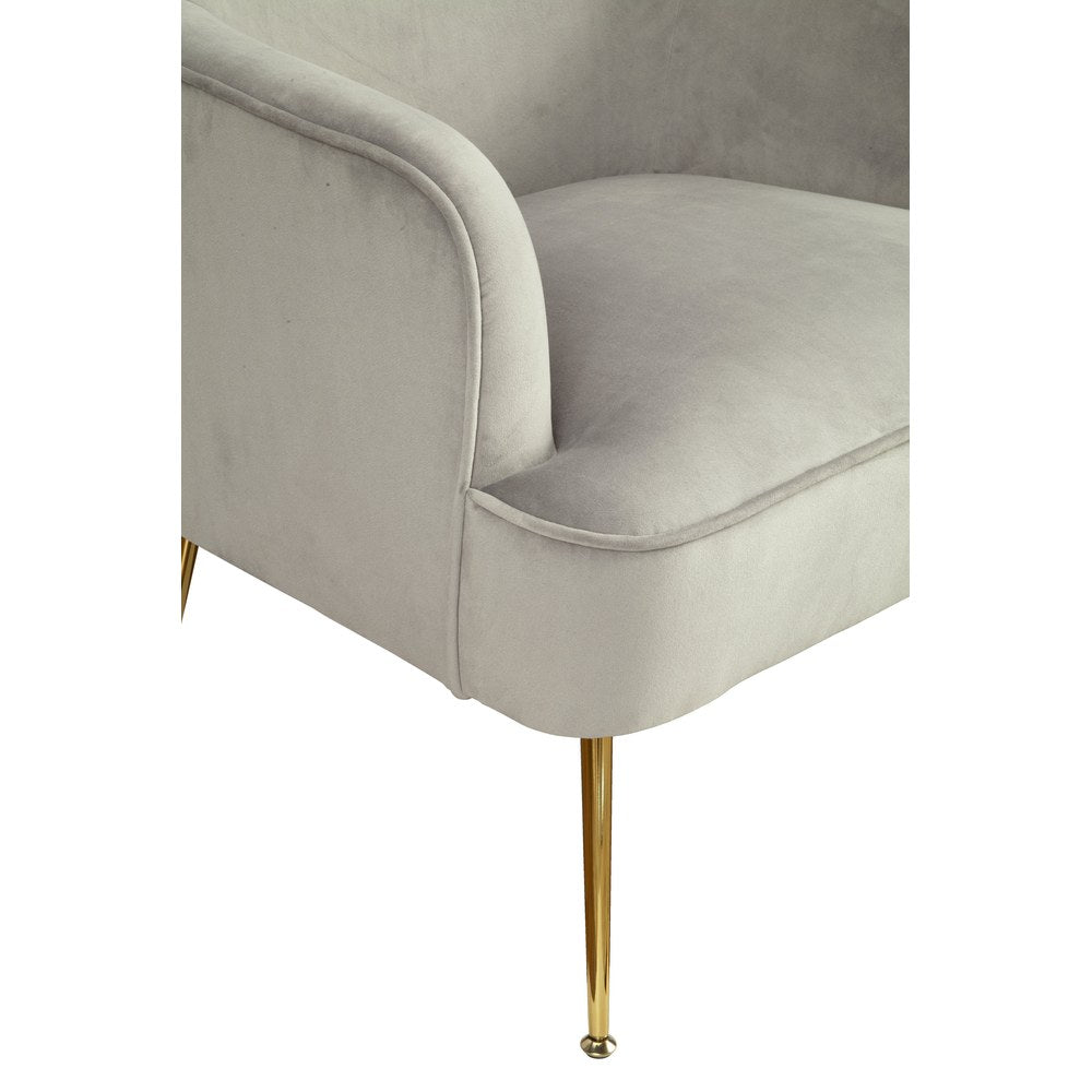 Alpine Furniture - Rebecca Leisure Chair, Grey - 9010-1-GRY view 3