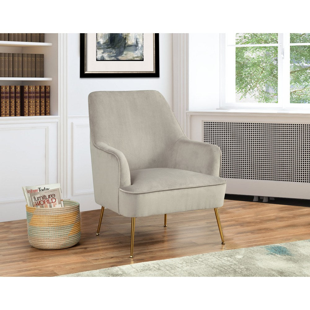 Alpine Furniture - Rebecca Leisure Chair, Grey - 9010-1-GRY view 6