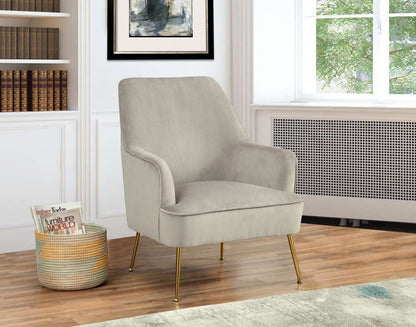 Alpine Furniture - Rebecca Leisure Chair, Grey - 9010-1-GRY veiw 1