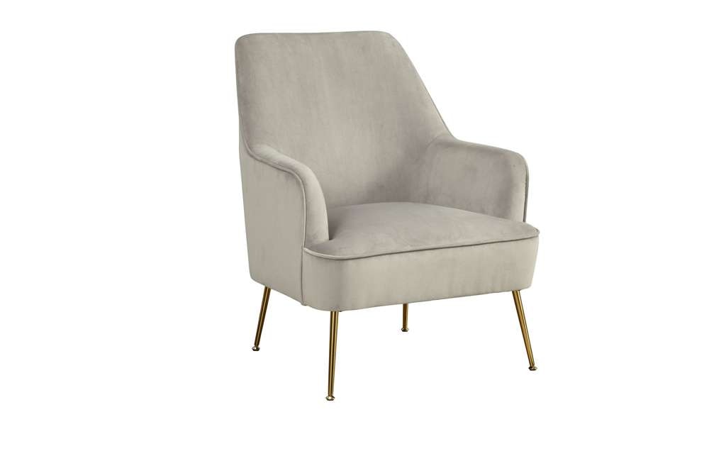 Alpine Furniture - Rebecca Leisure Chair, Grey - 9010-1-GRY veiw 2
