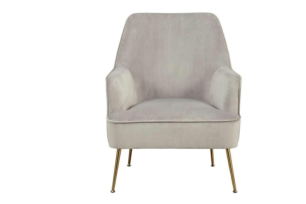 Alpine Furniture - Rebecca Leisure Chair, Grey - 9010-1-GRY veiw 3