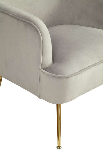 Alpine Furniture - Rebecca Leisure Chair, Grey - 9010-1-GRY veiw 4