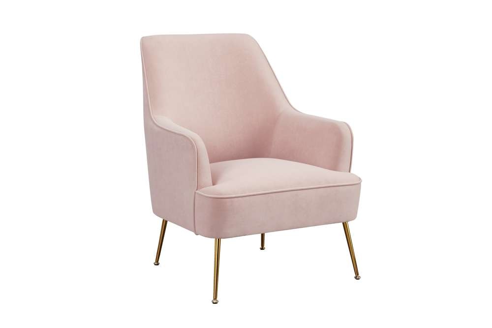 Alpine Furniture - Rebecca Leisure Chair, Pink - 9010-1-PNK veiw 2