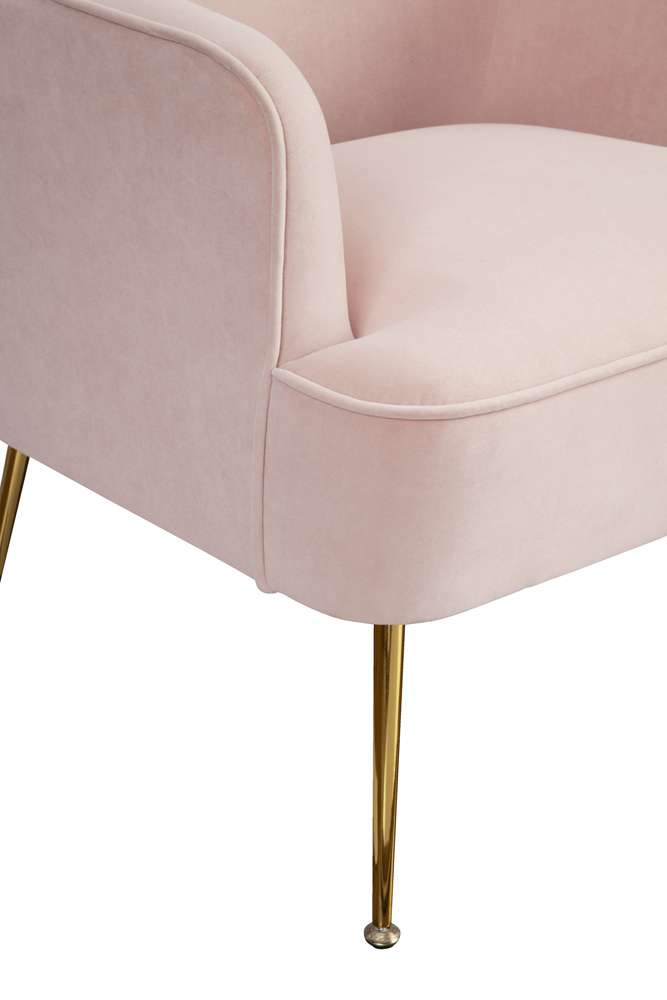 Alpine Furniture - Rebecca Leisure Chair, Pink - 9010-1-PNK veiw 4