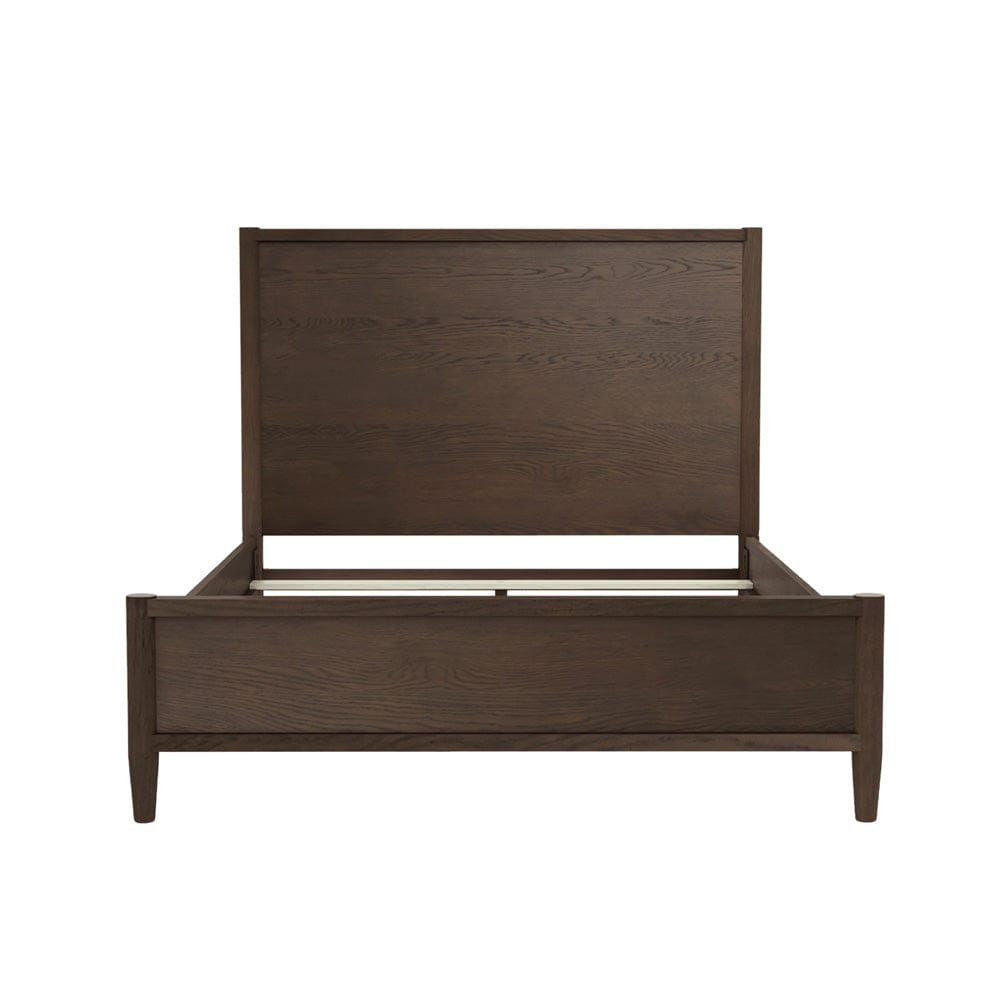Alpine Furniture - Sinclair California King Panel Bed, Walnut - 3458WAL-07CK view 4