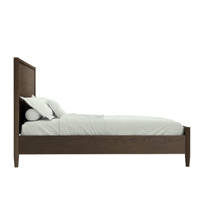 Alpine Furniture - Sinclair California King Panel Bed, Walnut - 3458WAL-07CK view 5
