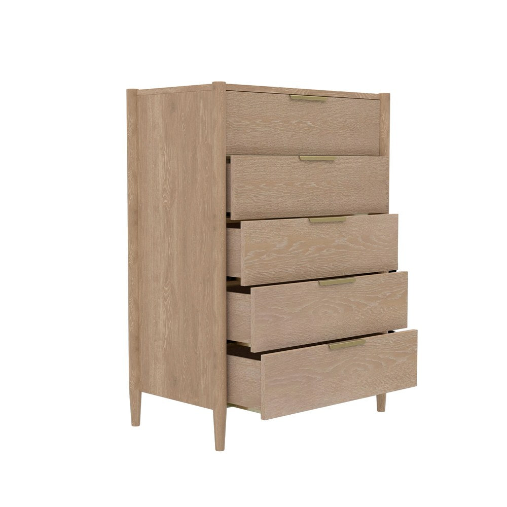 Alpine Furniture - Sinclair Chest, Natural - 3458NAT-05 view 5