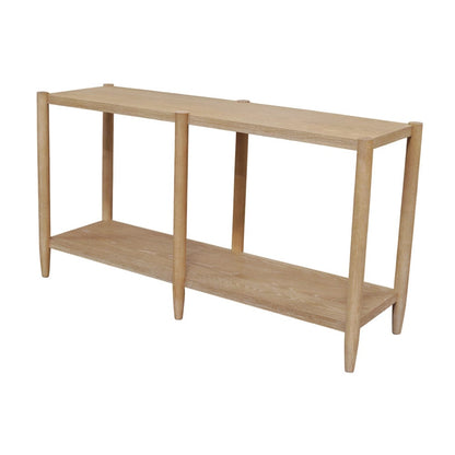 Alpine Furniture - Sinclair Console Table, Natural - 3458NAT-63 view 3