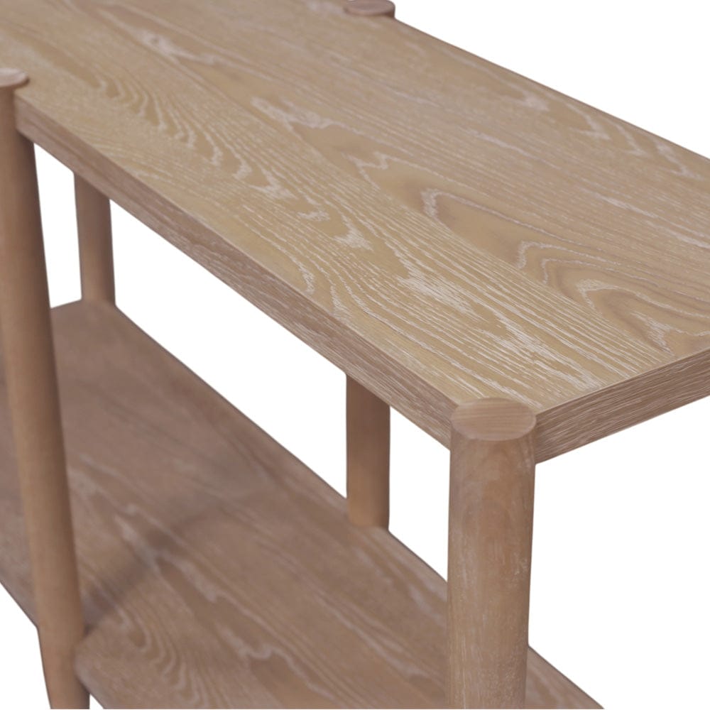 Alpine Furniture - Sinclair Console Table, Natural - 3458NAT-63 view 6