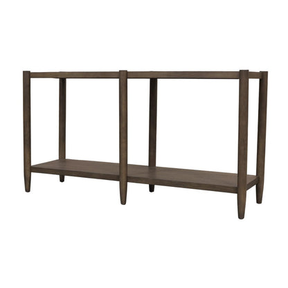 Alpine Furniture - Sinclair Console Table, Walnut - 3458WAL-63 view 1