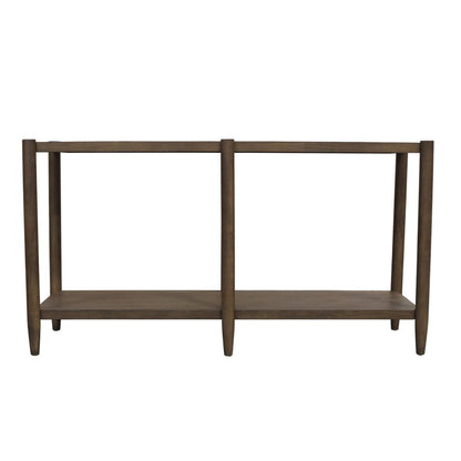 Alpine Furniture - Sinclair Console Table, Walnut - 3458WAL-63 view 2