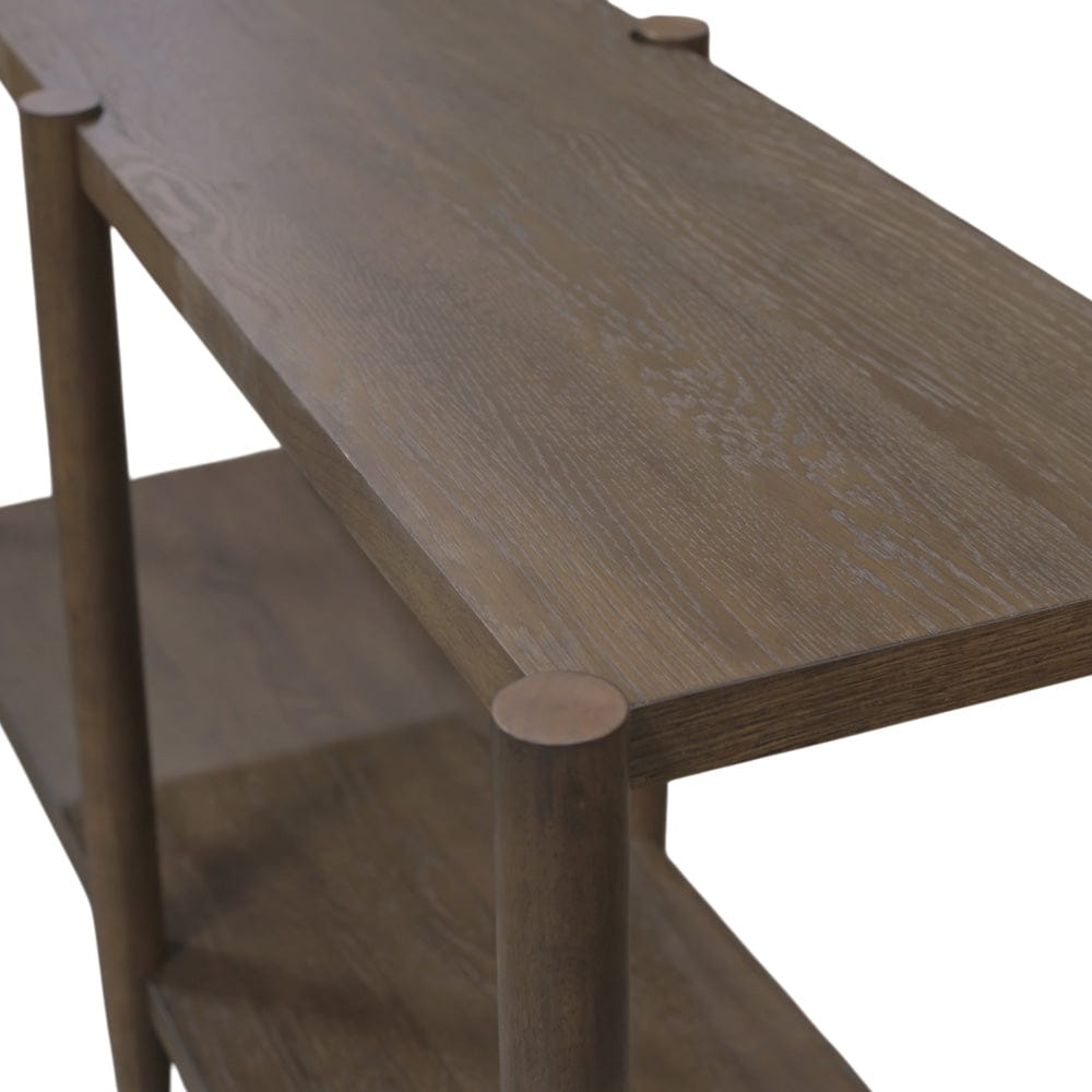 Alpine Furniture - Sinclair Console Table, Walnut - 3458WAL-63 view 6