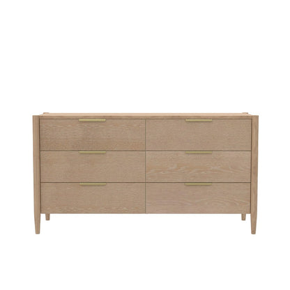 Alpine Furniture - Sinclair Dresser, Natural - 3458NAT-03 view 2