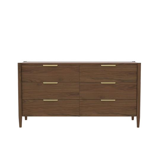 Alpine Furniture - Sinclair Dresser, Walnut - 3458WAL-03 view 2