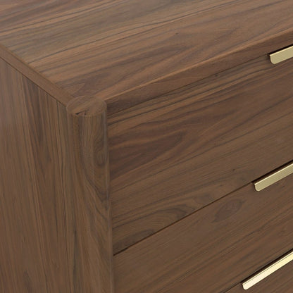 Alpine Furniture - Sinclair Dresser, Walnut - 3458WAL-03 view 6