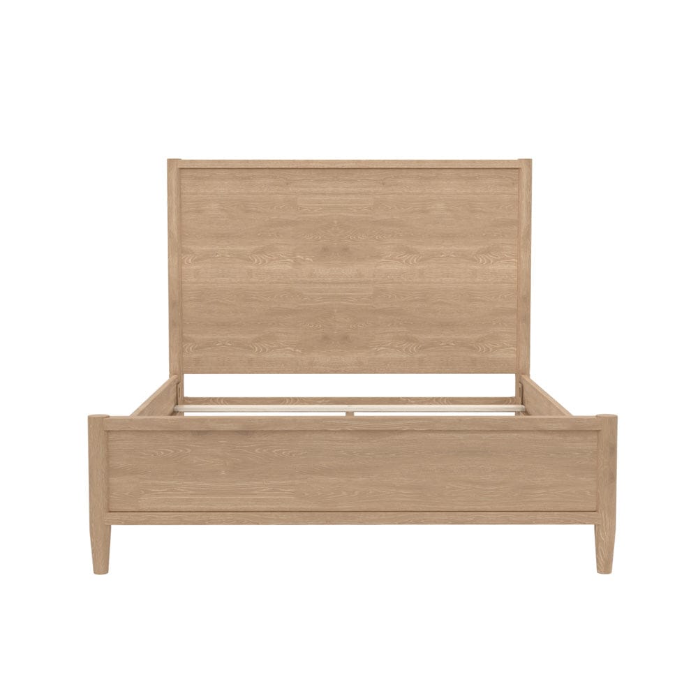 Alpine Furniture - Sinclair Full Panel Bed, Natural - 3458NAT-08F view 2