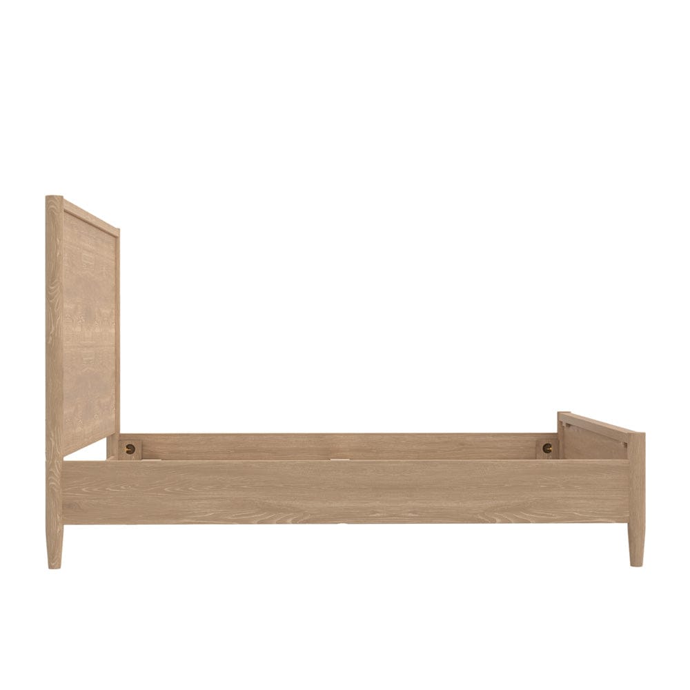 Alpine Furniture - Sinclair Full Panel Bed, Natural - 3458NAT-08F view 3