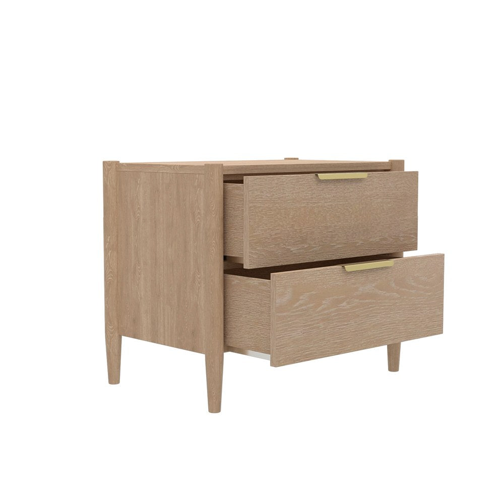 Alpine Furniture - Sinclair Nightstand, Natural - 3458NAT-02 view 5