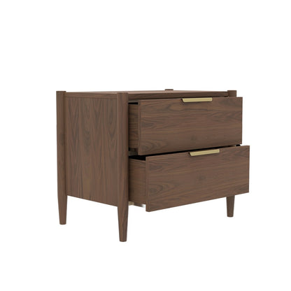 Alpine Furniture - Sinclair Nightstand, Walnut - 3458WAL-02 view 5