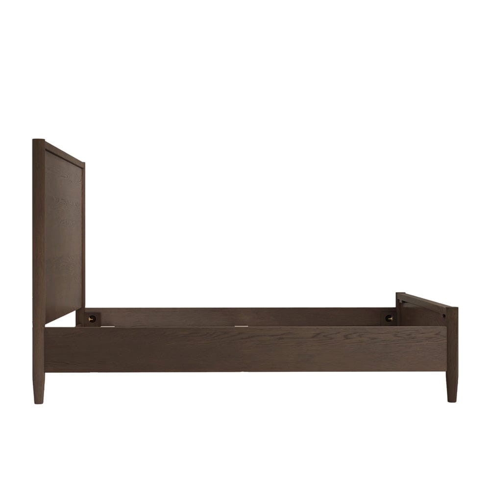 Alpine Furniture - Sinclair Queen Panel Bed, Walnut - 3458WAL-01Q view 3