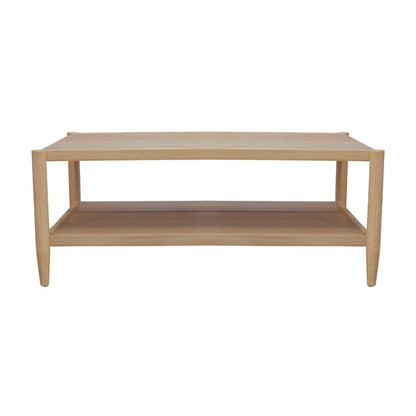 Alpine Furniture - Sinclair Rectangular Coffee Table, Natural - 3458NAT-61 view 2