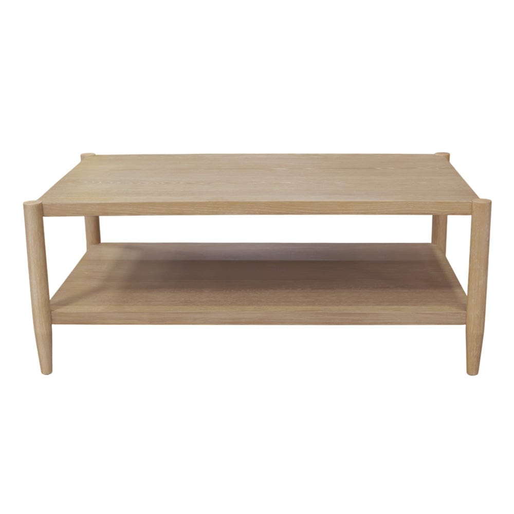 Alpine Furniture - Sinclair Rectangular Coffee Table, Natural - 3458NAT-61 view 7