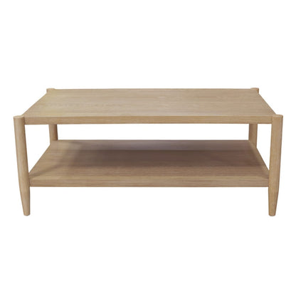 Alpine Furniture - Sinclair Rectangular Coffee Table, Natural - 3458NAT-61 view 7