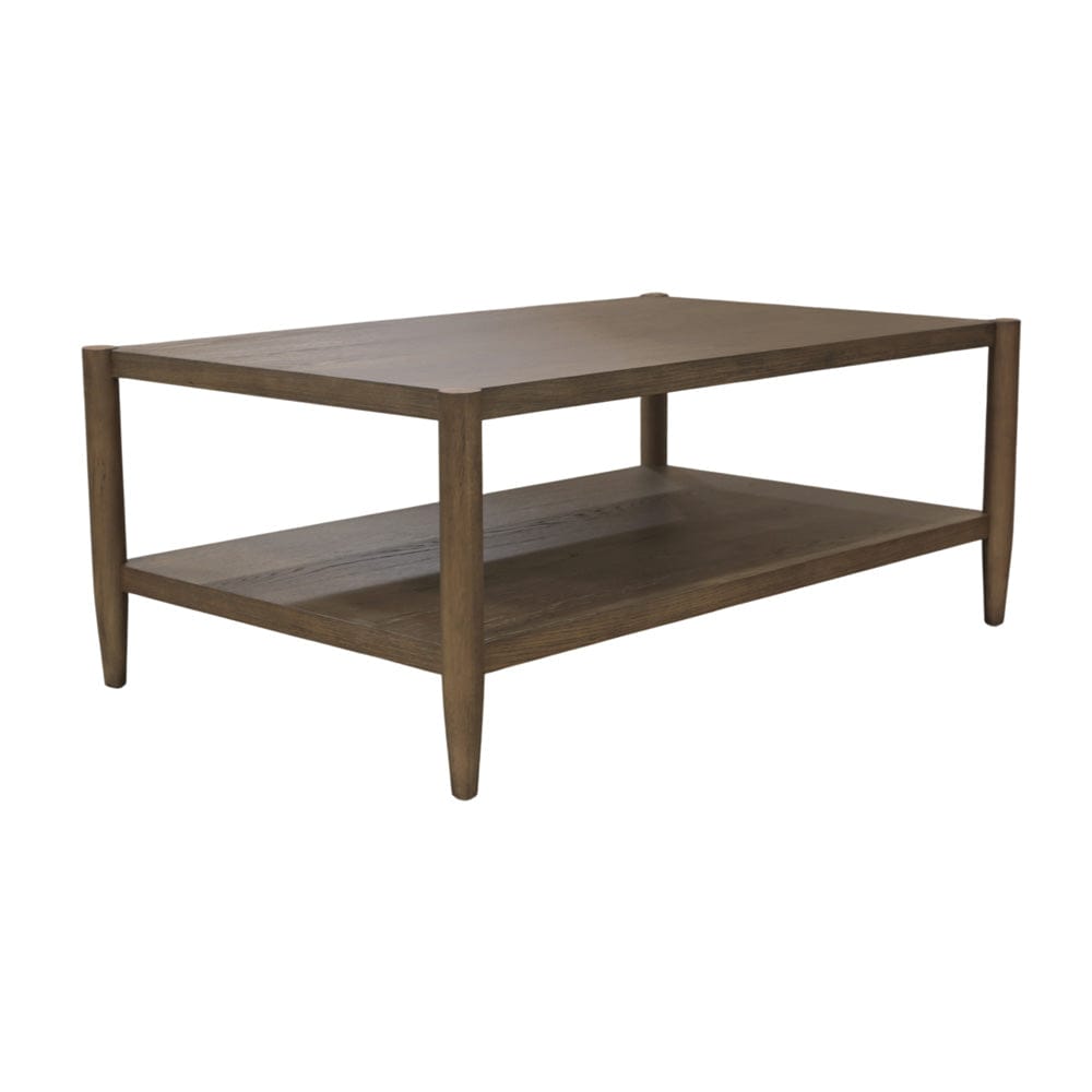 Alpine Furniture - Sinclair Rectangular Coffee Table, Walnut - 3458WAL-61 view 1