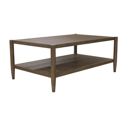 Alpine Furniture - Sinclair Rectangular Coffee Table, Walnut - 3458WAL-61 view 1
