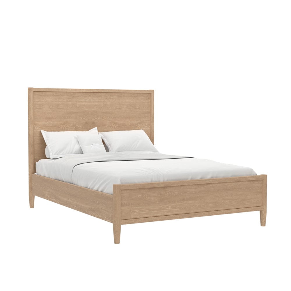 Alpine Furniture - Sinclair Standard King Panel Bed, Natural - 3458NAT-07EK view 6
