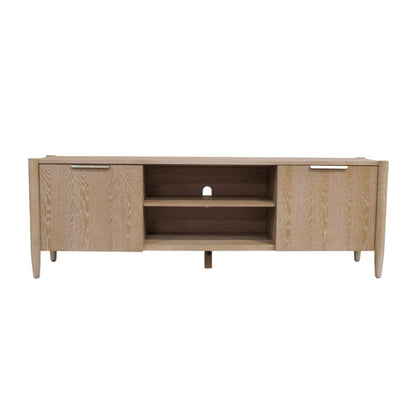 Alpine Furniture - Sinclair TV Console, Natural - 3458NAT-10 view 2