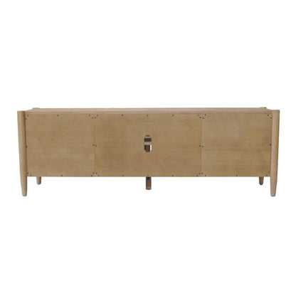 Alpine Furniture - Sinclair TV Console, Natural - 3458NAT-10 view 3