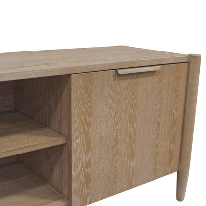 Alpine Furniture - Sinclair TV Console, Natural - 3458NAT-10 view 4