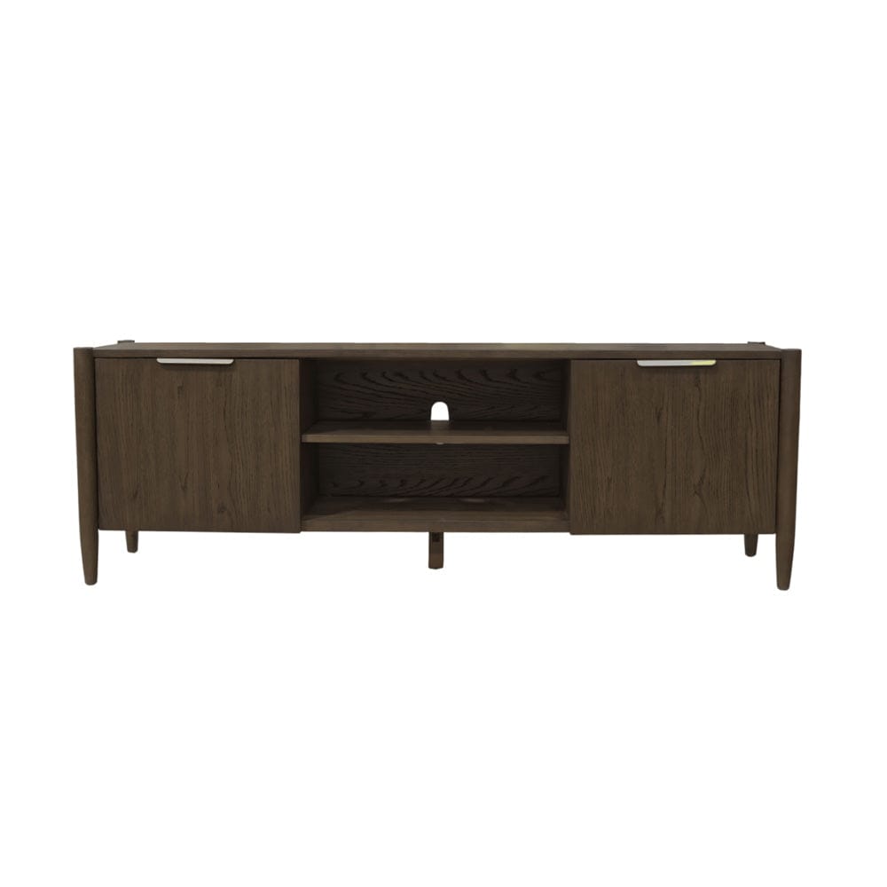 Alpine Furniture - Sinclair TV Console, Walnut - 3458WAL-10 view 2