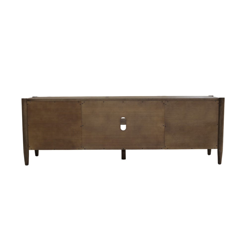 Alpine Furniture - Sinclair TV Console, Walnut - 3458WAL-10 view 3