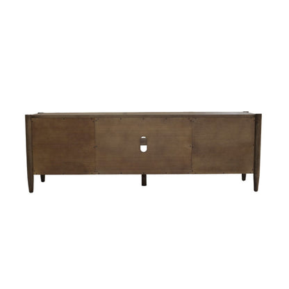 Alpine Furniture - Sinclair TV Console, Walnut - 3458WAL-10 view 3
