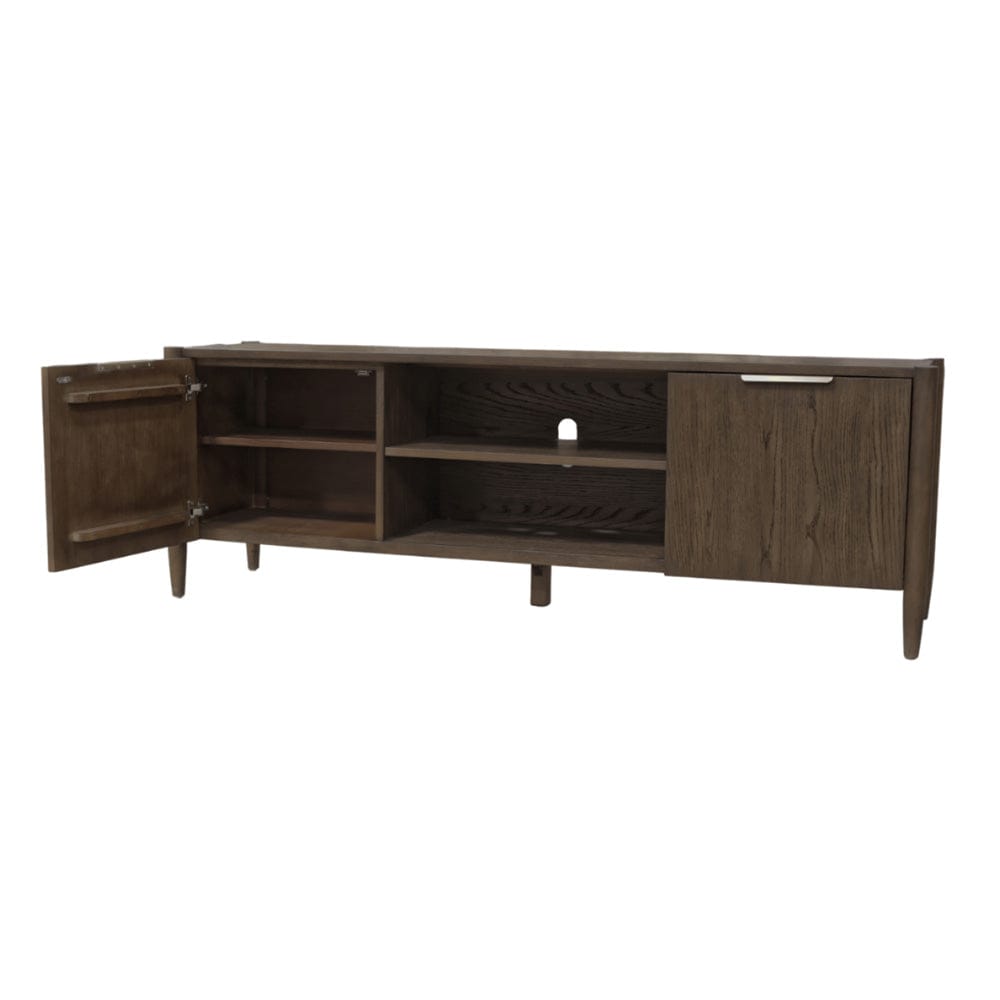 Alpine Furniture - Sinclair TV Console, Walnut - 3458WAL-10 view 4