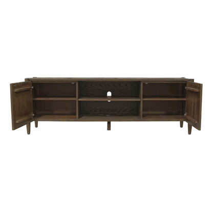Alpine Furniture - Sinclair TV Console, Walnut - 3458WAL-10 view 5