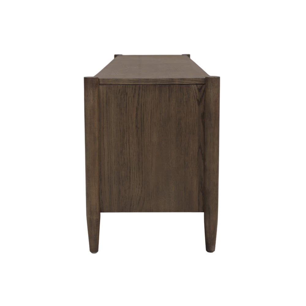 Alpine Furniture - Sinclair TV Console, Walnut - 3458WAL-10 view 6