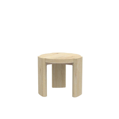Alpine Furniture - Sloane 20" Round End Table, Driftwood - 3966-62 view 1