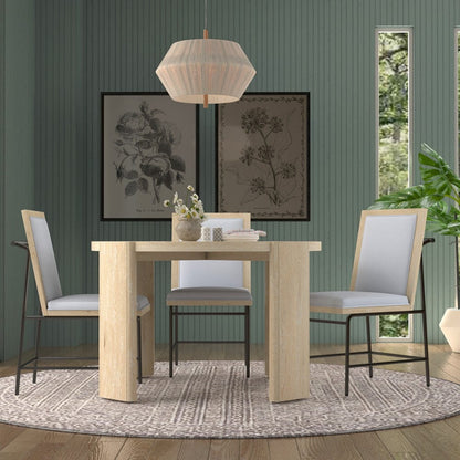 Alpine Furniture - Sloane Round Dining Table, Driftwood - 3966-25 view 8