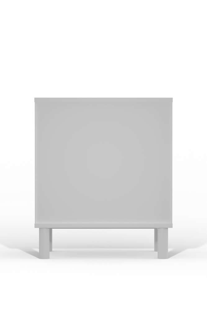 Alpine Furniture - Stapleton 1 Drawer Nightstand, White - 2090-02 veiw 5