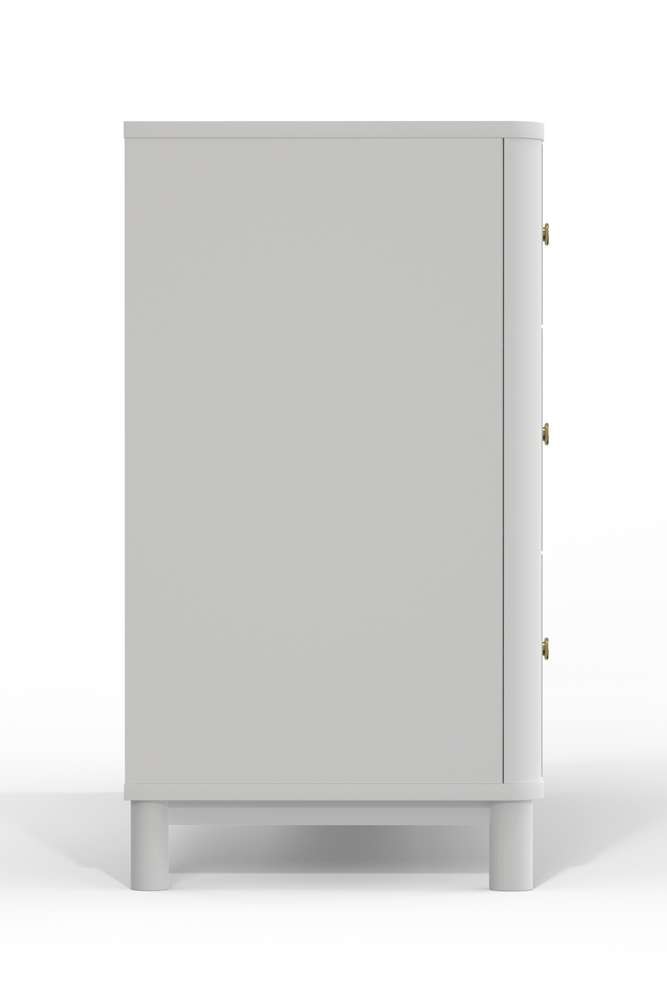 Alpine Furniture - Stapleton 6 Drawer Dresser, White - 2090-03 veiw 5