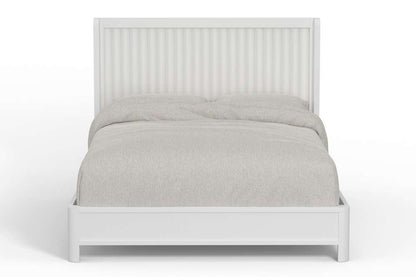 Alpine Furniture - Stapleton California King Panel Bed, White - 2090-07CK veiw 3